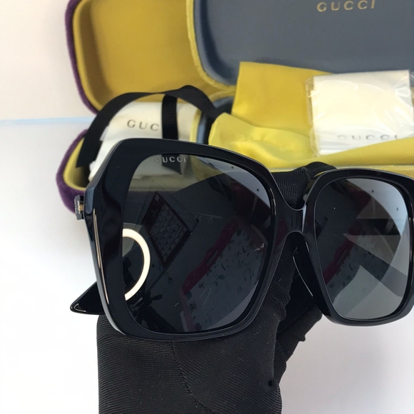 💯 Original GUCCI GG Sunglasses GG0533SA Black - Picture 6 of 11